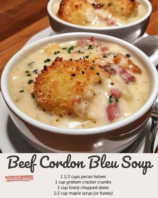 Beef Cordon Bleu Soup