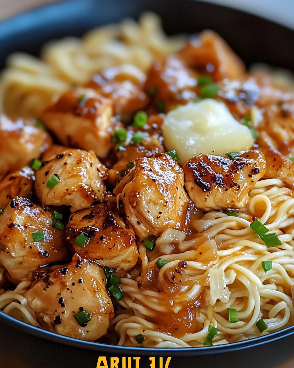 Savory Chicken and Noodles Delight 