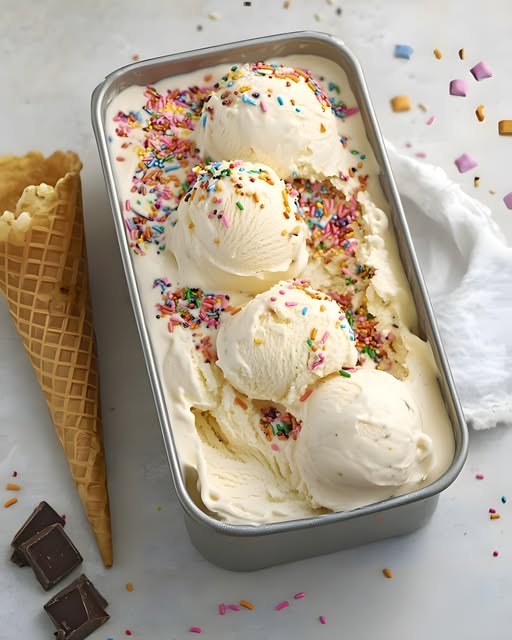 Mary Berry Condensed Milk Ice Cream Birthday