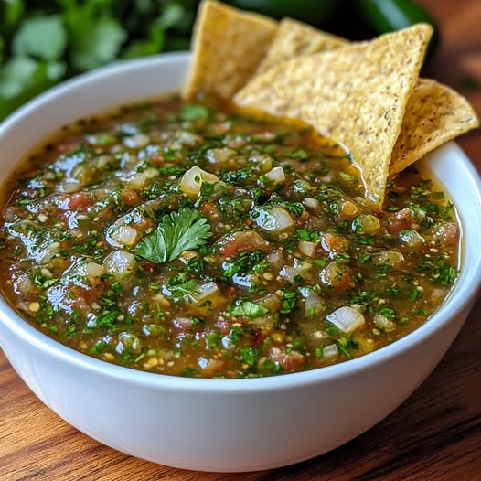 Cilantro-Lime Jalapeño Salsa