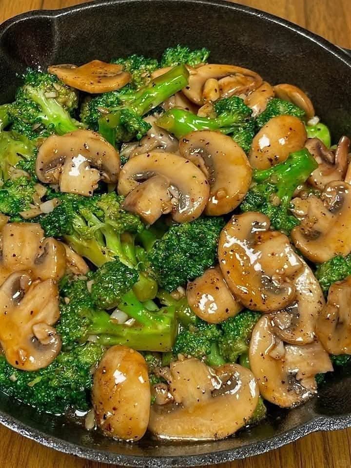 Broccoli and Mushroom Stir Fry Recipe