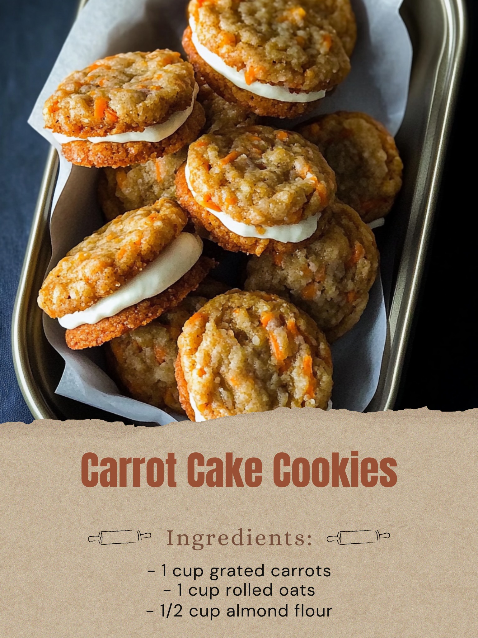 Carrot Cake Cookies