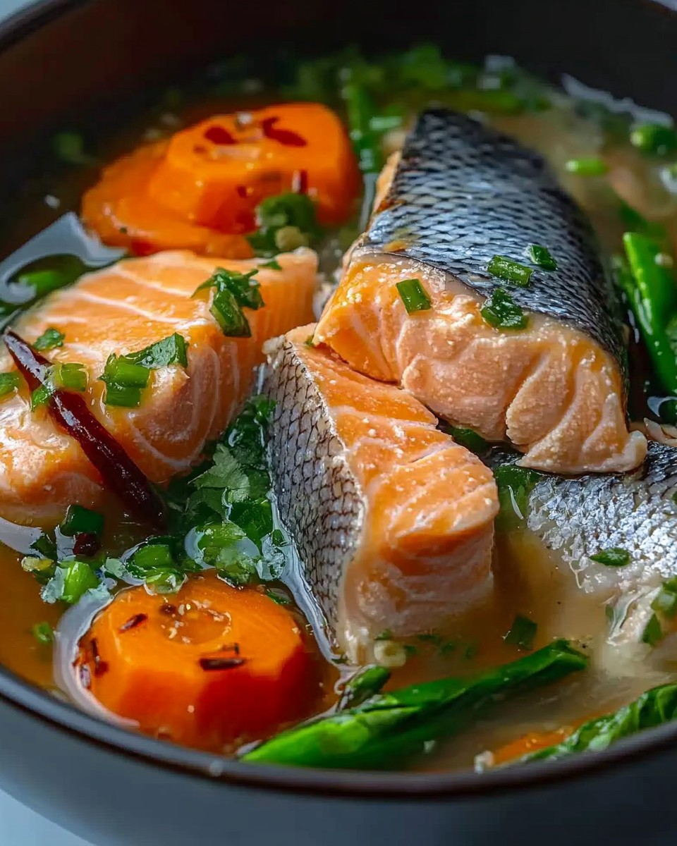 Miso Salmon Sinigang: A Sour Delight! 