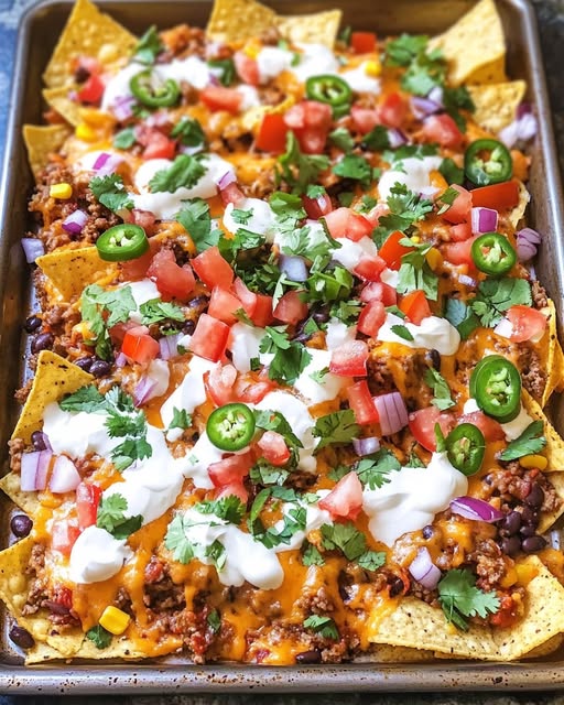 Sheet Pan Nachos