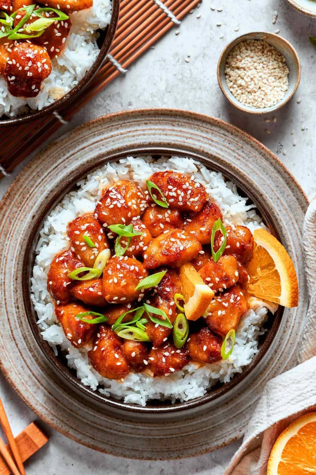 Air Fryer Orange Chicken