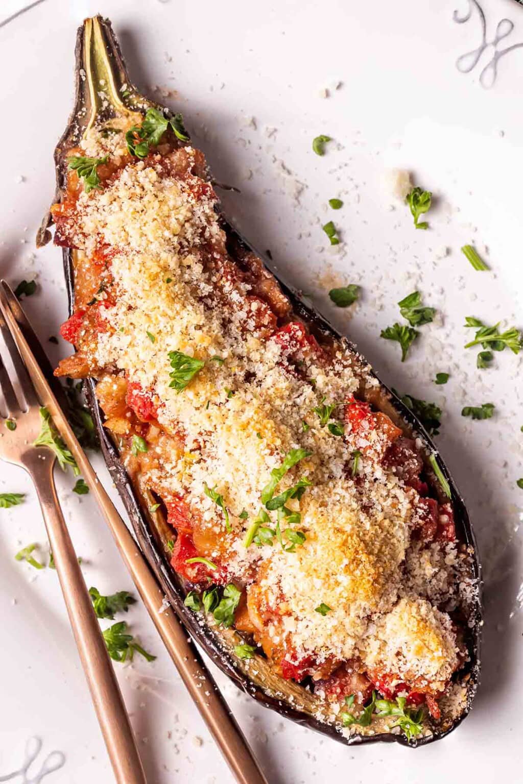 Stuffed Eggplant