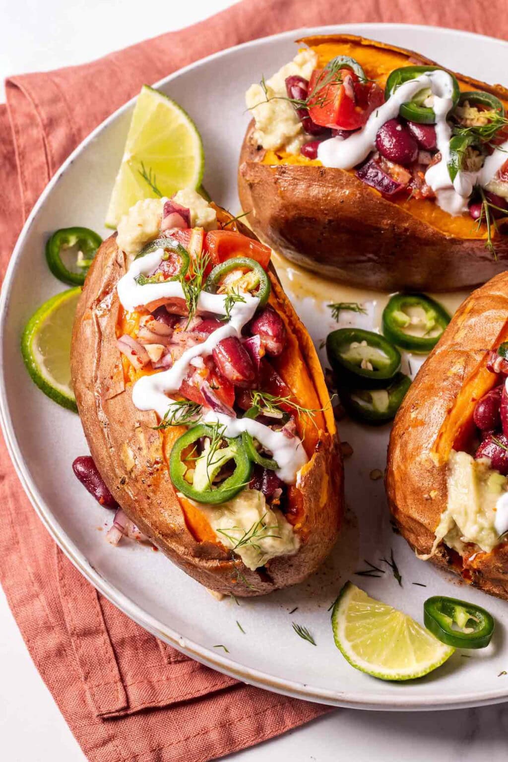 Stuffed Sweet Potatoes