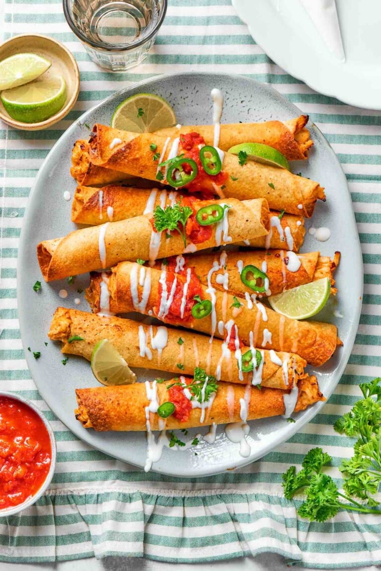 Air Fryer Taquitos