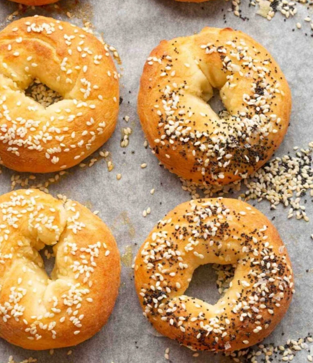 Cottage Cheese Bagels