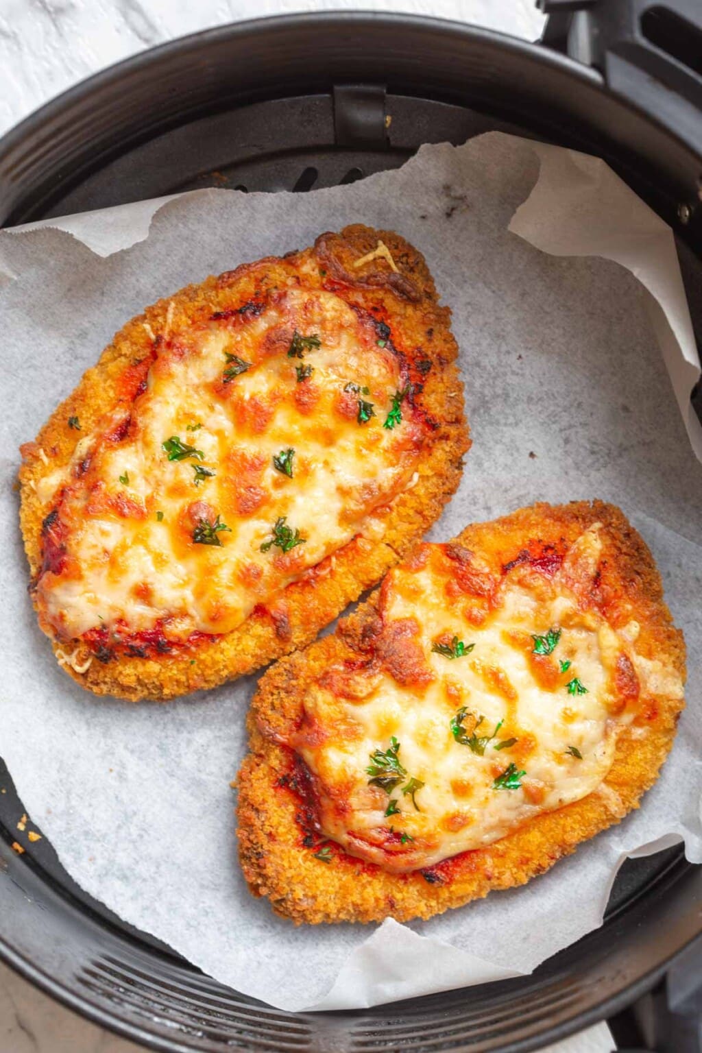 Air Fryer Chicken Parmesan