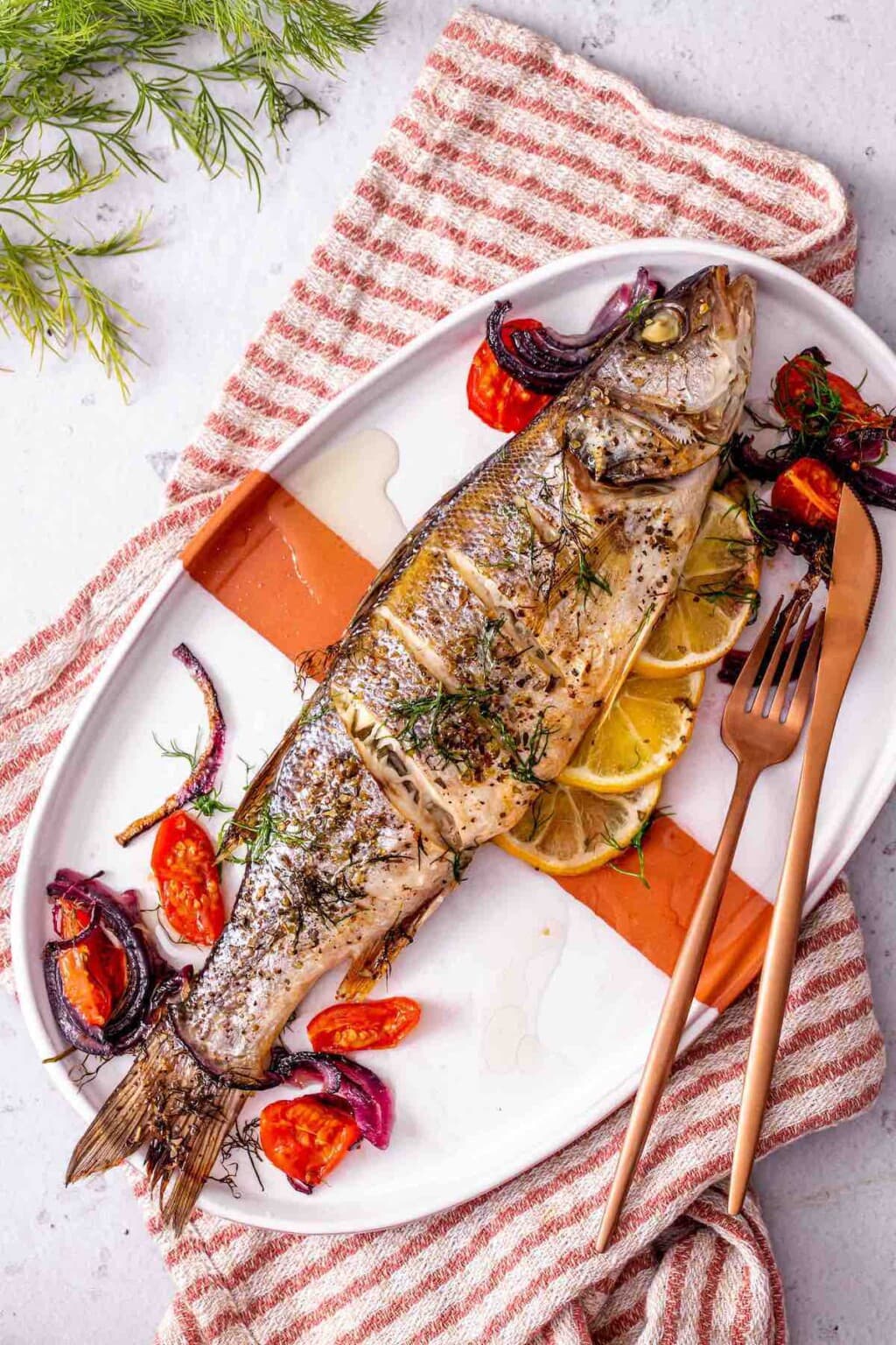 Roasted Branzino Recipe